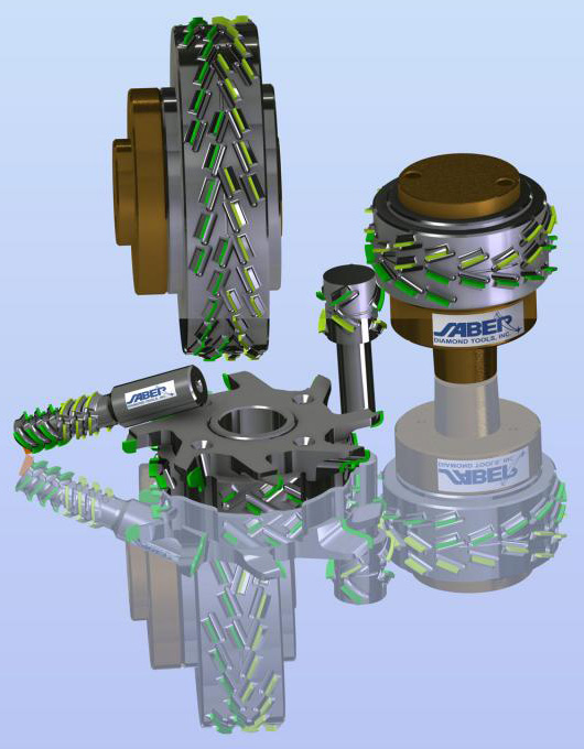 Saber Diamond Tolls Pro-Shear Cutting Tools Patent #10,384,368